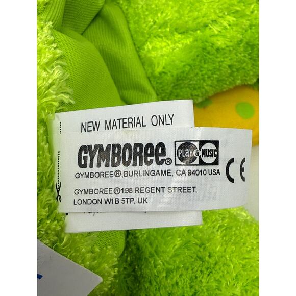 Gymboree Play And Music Green Frog Puppet Plush Toy 18 Months & Up 16 Inch NEW - Picture 4 of 14